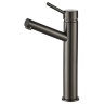 Mezclador de lavabo Rea Lumi gris, alto (REA-B8026)