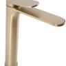 Mezclador de lavabo Rea Marco dorado mate, alto (REA-B4895)