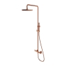Omnires Y Brushed Copper Shower System (Y1244MCPB)