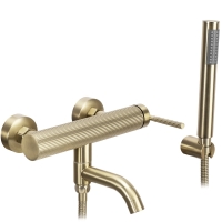 Mezclador de baño Rea Argon oro cepillado (REA-B7804)