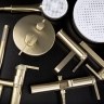 смеситель для умывальника Rea Grace brushed gold (REA-B8932)