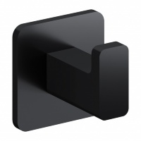 Gancho Omnires Nelson negro mate (NL80115BL)