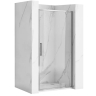 shower door Rea Rapid Swing 90x195 safety glass, transparent, chrome (REA-K5606)
