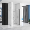 shower door Rea Rapid Swing 90x195 safety glass, transparent, chrome (REA-K5606)