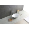 washbasin Rea Sofia 34.5x40.9 silver/white (REA-U0420)