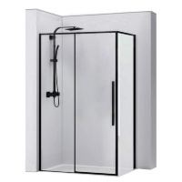 Cabina de ducha Rea Solar 90x90, cristal de seguridad, transparente (REA-K6412)