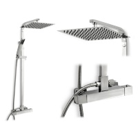 Sistema de ducha Rea Milan cromado (REA-P0222)