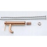 Mezclador de lavabo Rea Lungo oro rosa alto (REA-B6321)