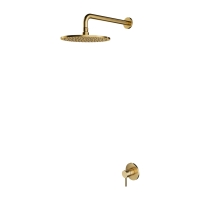 concealed shower system Omnires Y gold brushed (SYSY36GLB)