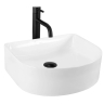 Lavabo Rea Clara 40x35 blanco (REA-U0631)