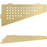 Estante Rea 30x15 SF05 pincel dorado (REA-06015)
