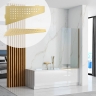 Estante Rea 30x15 SF05 pincel dorado (REA-06015)
