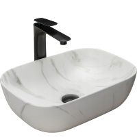 Lavabo Rea Belinda 46x32 mármol mate (REA-U8702)