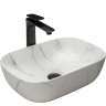 Lavabo Rea Belinda 46x32 mármol mate (REA-U8702)