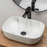 Lavabo Rea Belinda 46x32 mármol mate (REA-U8702)