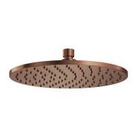 Ducha fija Omnires Slimline de 25 cm, cobre cepillado (WG125CCPB)