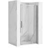 shower door Rea Rapid Swing 100x195 safety glass, transparent, chrome (REA-K5607)