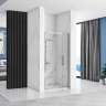 shower door Rea Rapid Swing 100x195 safety glass, transparent, chrome (REA-K5607)