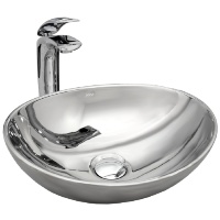 Lavabo Rea Sofia 34,5x40,9 plata n (REA-U0852)