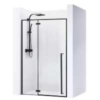 Puerta de ducha Rea Fargo 110x195 cristal de seguridad, transparente (REA-K6325)