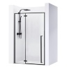 shower door Rea Fargo 110x195 safety glass, transparent (REA-K6325)