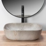 washbasin Rea Livia 33,5x46,5 beige (REA-U3802)