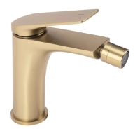 Mezclador de bidé Rea Avalon dorado cepillado (REA-B2701)