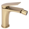 Mezclador de bidé Rea Avalon dorado cepillado (REA-B2701)