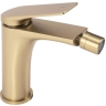 Mezclador de bidé Rea Avalon dorado cepillado (REA-B2701)