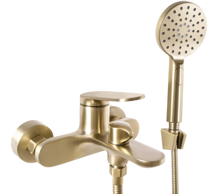 Bath mixer Rea Marco brush gold (REA-B5942)