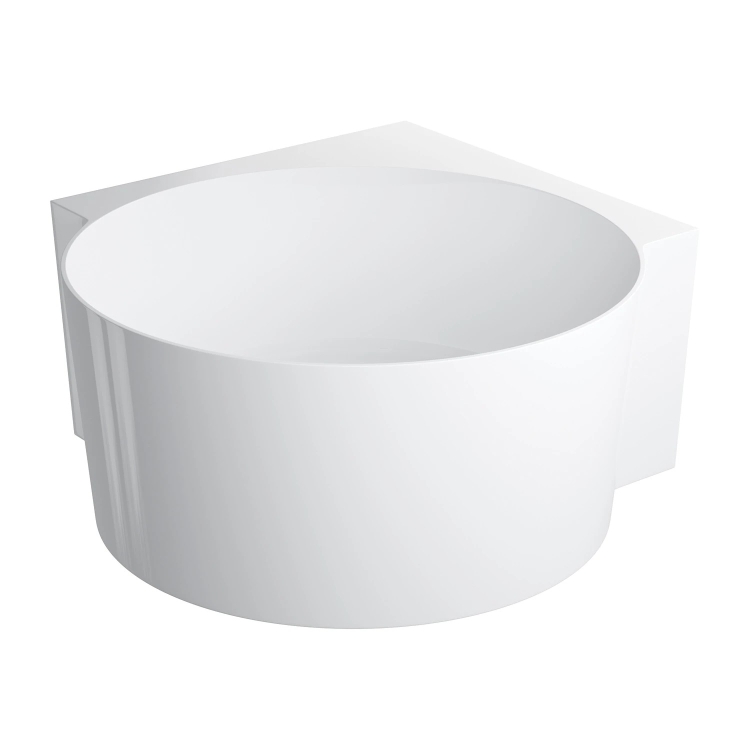 ванна Omnires Ovo M+ 120х120 круглая gloss white (OVO120WNBP)