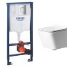 Inodoro Rea Ramon + instalación Grohe Rapid SL, llave (REA-C8536 + 38772001)
