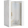 shower door Rea Rapid Swing 100x195 safety glass, transparent, gold (REA-K5619)