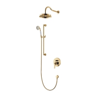 Sistema de ducha empotrado Omnires Armance Gold (SYSAM20GL)
