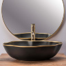 Lavabo Rea Pearl 51,5x37,5 oro negro (REA-U0692)