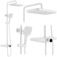 Sistema de ducha Rea Bari blanco (REA-P0895)