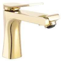 Mezclador de lavabo Rea Soul dorado (REA-B9959)