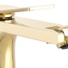 Mezclador de lavabo Rea Soul dorado (REA-B9959)