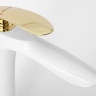 washbasin mixer Rea Orbit white-gold (REA-B2052)