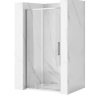 shower door Rea Rapid Slide 140x195 safety glass, transparent, chrome (REA-K5604)