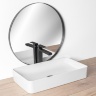 Mezclador de lavabo Rea Fenix negro, alto (REA-B7849)