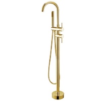 Mezclador de bañera de pie Rea Ortis, dorado claro (REA-B7430)