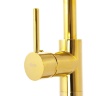 Rea Ortis floor-standing bath mixer, light gold (REA-B7430)