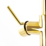Rea Ortis floor-standing bath mixer, light gold (REA-B7430)