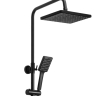 Sistema de ducha Rea Maximus negro (REA-P2412)