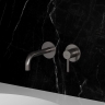 внешняя часть смесителя для умывальника Omnires Y скрытого монтажа brushed nickel (Y1215HRONI)