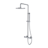 Sistema de ducha con termostato Omnires Contour cromado (CT8044CR)