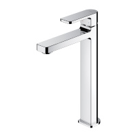Mezclador de lavabo alto cromado Omnires Baretti (BA7812CR)