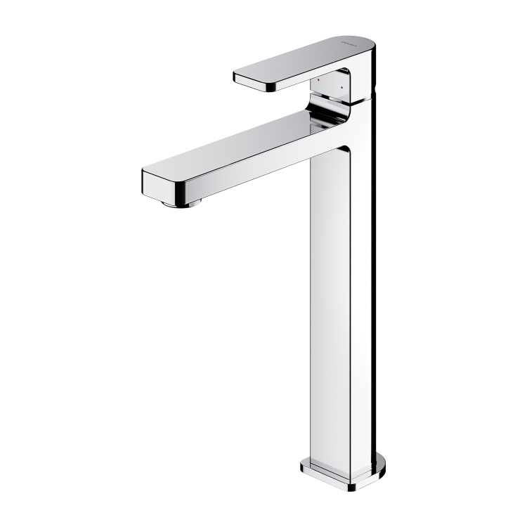 Mezclador de lavabo alto cromado Omnires Baretti (BA7812CR)