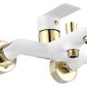 Bath mixer Rea Bloom gold/white (REA-B9932)